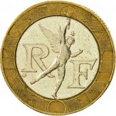 France, Gnie, 10 Francs, 1988, Paris, TTB, Bi-Metallic, KM:964.1, Gadoury:827