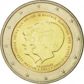 Netherlands, 2 Euro, 2013, MS(63), Bi-Metallic