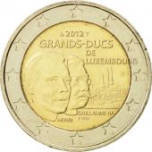 Luxembourg, 2 Euro, 2012, MS(63), Bi-Metallic
