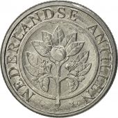 Netherlands Antilles, Beatrix, 5 Cents, 1997, AU(55-58), Aluminum, KM:33