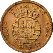 Timor, 20 Centavos, 1970, Lisbon, EF(40-45), Bronze, KM:17