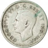 Canada, George VI, 10 Cents, 1945, Royal Canadian Mint, Ottawa, EF(40-45)