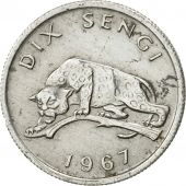 Monnaie, CONGO, DEMOCRATIC REPUBLIC, 10 Sengis, 1967, Paris, TTB, Aluminium