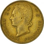 French West Africa, 5 Francs, 1956, Paris, EF(40-45), Aluminum-Bronze, KM:5