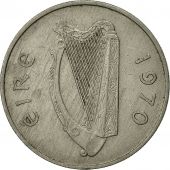 IRELAND REPUBLIC, 5 Pence, 1970, TTB, Copper-nickel, KM:22