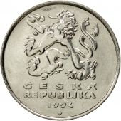 Czech Republic, 5 Korun, 1994, AU(50-53), Nickel plated steel, KM:8