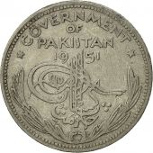 Pakistan, 1/4 Rupee, 1951, TTB, Nickel, KM:5