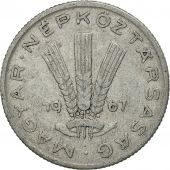 Hungary, 20 Fillr, 1967, Budapest, EF(40-45), Aluminum, KM:573