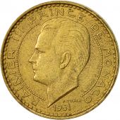 Monaco, Rainier III, 10 Francs, 1951, TTB, Aluminum-Bronze, KM:130, Gadoury:MC