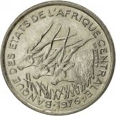 tats de lAfrique centrale, 50 Francs, 1976, Paris, SUP, Nickel, KM:11