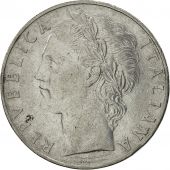 Italy, 100 Lire, 1957, Rome, EF(40-45), Stainless Steel, KM:96.1