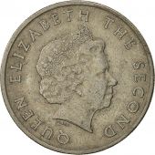 East Caribbean States, Elizabeth II, 25 Cents, 2004, British Royal Mint