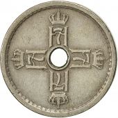 Norway, Haakon VII, 25 re, 1946, EF(40-45), Copper-nickel, KM:384