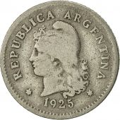 Argentine, 10 Centavos, 1925, TB, Copper-nickel, KM:35