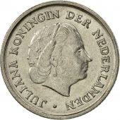 Netherlands, Juliana, 10 Cents, 1972, AU(50-53), Nickel, KM:182