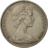 Australie, Elizabeth II, 20 Cents, 1967, TTB, Copper-nickel, KM:66