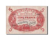 Reunion, Banque de la Runion, 5 Francs 1901, Pick 14
