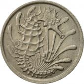 Singapore, 10 Cents, 1980, Singapore Mint, EF(40-45), Copper-nickel, KM:3