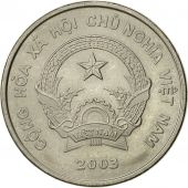 Vietnam, SOCIALIST REPUBLIC, 500 Dng, 2003, Vantaa, AU(50-53), Nickel Clad