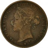 Jersey, Victoria, 1/12 Shilling, 1877, VF(30-35), Bronze, KM:8