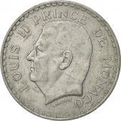 Monaco, Louis II, 5 Francs, 1945, Poissy, TTB, Aluminium, KM:122, Gadoury:MC135