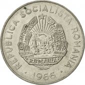 Romania, 25 Bani, 1966, EF(40-45), Nickel Clad Steel, KM:94