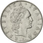 Italy, 50 Lire, 1973, Rome, EF(40-45), Stainless Steel, KM:95.1