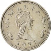 Malte, 2 Cents, 1972, British Royal Mint, SPL, Copper-nickel, KM:9