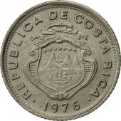Costa Rica, 5 Centimos, 1976, EF(40-45), Copper-nickel, KM:184.2