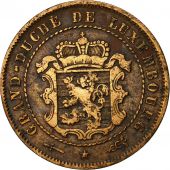 Luxembourg, William III, 2-1/2 Centimes, 1854, Utrecht, TTB, Bronze, KM:21