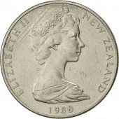 Nouvelle-Zlande, Elizabeth II, 10 Cents, 1980, TTB+, Copper-nickel, KM:41.1