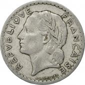 France, Lavrillier, 5 Francs, 1945, Beaumont - Le Roger, VF(20-25), Aluminum
