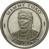 Sierra Leone, 10 Leones, 1996, AU(55-58), Nickel Bonded Steel, KM:44