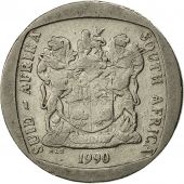 Afrique du Sud, 2 Rand, 1990, TTB, Nickel Plated Copper, KM:139