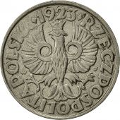 Poland, 50 Groszy, 1923, Warsaw, AU(50-53), Nickel, KM:13