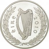 IRELAND REPUBLIC, 10 Euro, 2010, MS(60-62), Silver, KM:65