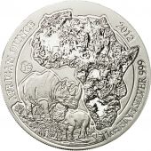 Rwanda, 50 Francs, 2012, MS(65-70), Silver, KM:37