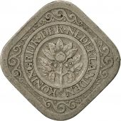 Pays-Bas, Wilhelmina I, 5 Cents, 1914, TTB, Copper-nickel, KM:153