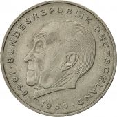 GERMANY - FEDERAL REPUBLIC, 2 Mark, 1969, Stuttgart, EF(40-45), Copper-Nickel