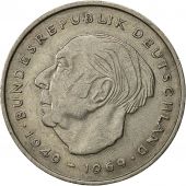 GERMANY - FEDERAL REPUBLIC, 2 Mark, 1972, Karlsruhe, EF(40-45), Copper-Nickel