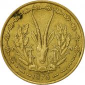 West African States, 25 Francs, 1976, Paris, TTB+, Aluminum-Bronze, KM:5
