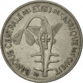 West African States, 100 Francs, 1971, Paris, AU(50-53), Nickel, KM:4