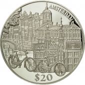 Coin, Liberia, 20 Dollars, 2000, MS(65-70), Silver