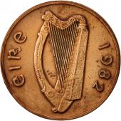 IRELAND REPUBLIC, Penny, 1982, EF(40-45), Bronze, KM:20