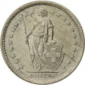 Switzerland, 1/2 Franc, 1962, Bern, AU(50-53), Silver, KM:23