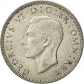 Great Britain, George VI, 1/2 Crown, 1941, AU(50-53), Silver, KM:856