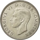 Great Britain, George VI, 1/2 Crown, 1942, AU(50-53), Silver, KM:856