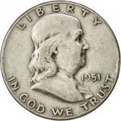 tats-Unis, Franklin Half Dollar, Half Dollar, 1951, U.S. Mint, Philadelphie