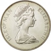 monnaie, Isle of Man, Elizabeth II, Crown, 1977, Pobjoy Mint, SPL, Argent