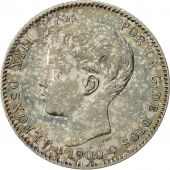 monnaie, Espagne, Alfonso XIII, Peseta, 1900, Madrid, TTB, Argent, KM:706